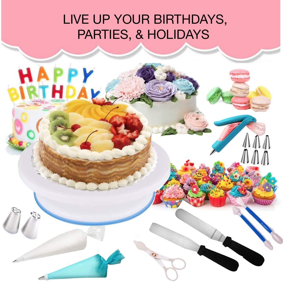 Amazon.co.jp: Cake Decorating Supplies | Cake Decorating Kit